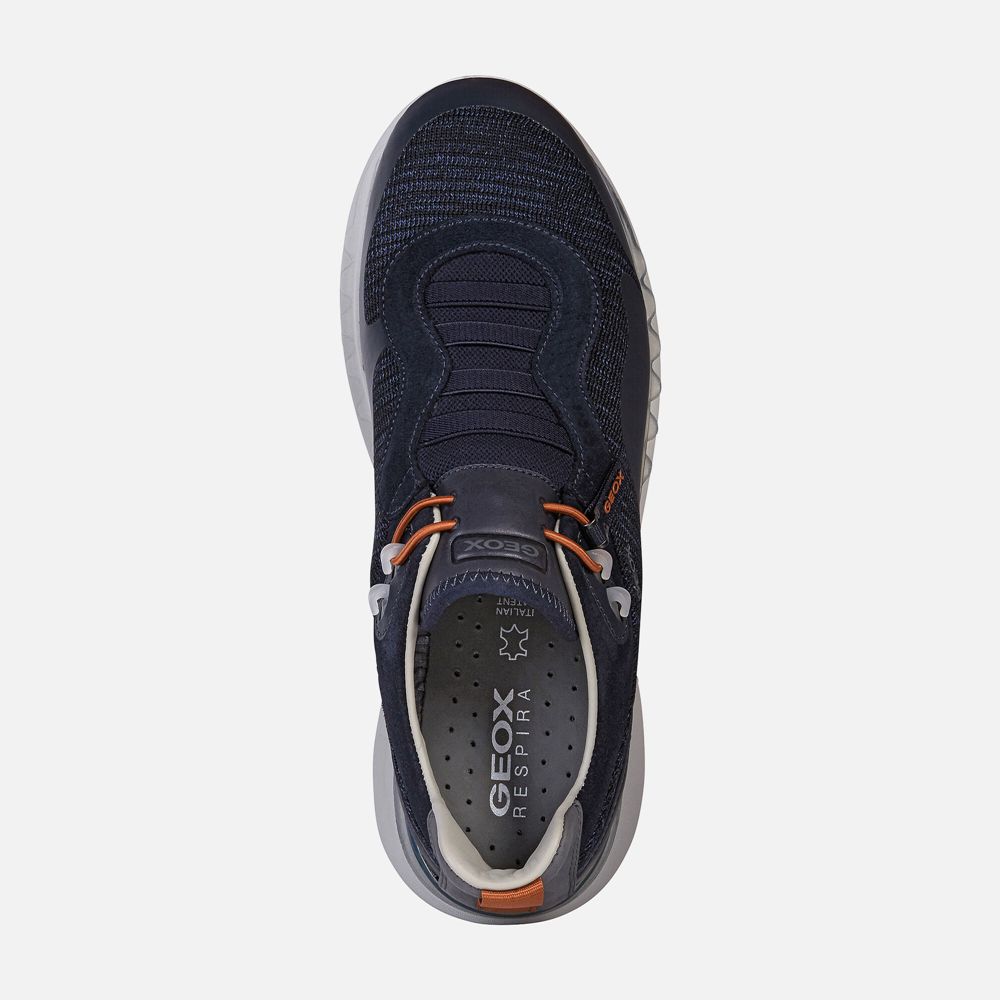 Tenis Geox Homem Azul Marinho - Levita - WOHUE7685